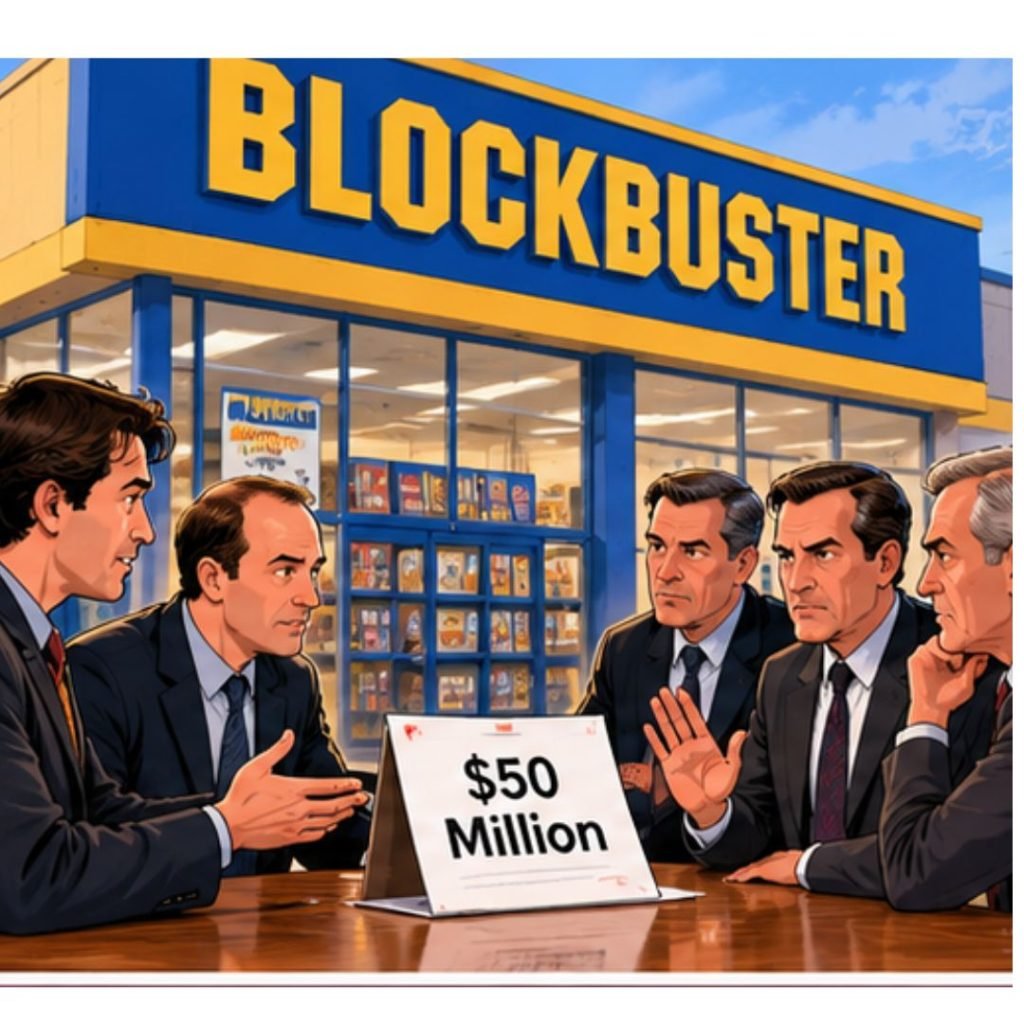 The biggest twist: Blockbuster rejected Netflix!