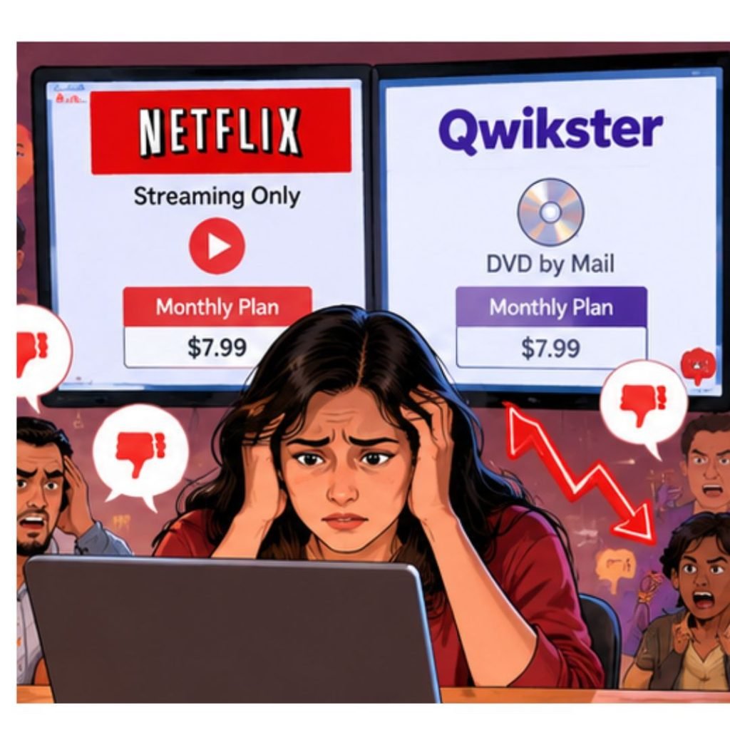 Reed Hastings publicly apologised, and Netflix eventually cancelled the plan to move the DVD business to Qwikster.