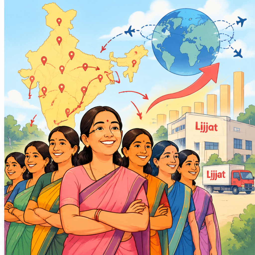 Lijjat Papad Success Story: How 7 Women Turned ₹80 into a Business Legend